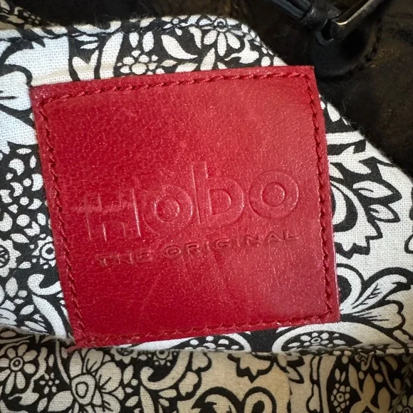 HOBO Black Leather Hobo Bag - Picture 2 of 12